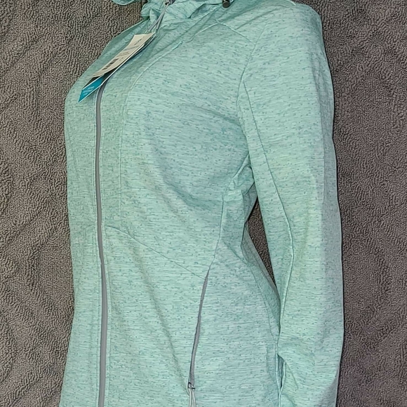 Women's Soft Shell Jacket with Hoodie - Picture 6 of 9
